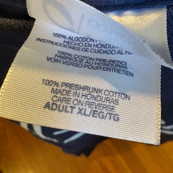 Navy Blue Graphic Tee - Picture 3 of 3